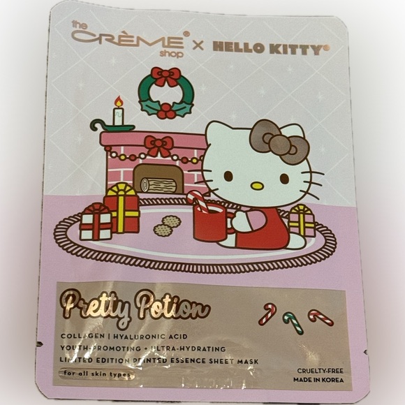 Brand New Excellent Product The CRÈME Shop X HELLO KITTY  Sheet Mask - Picture 3 of 5